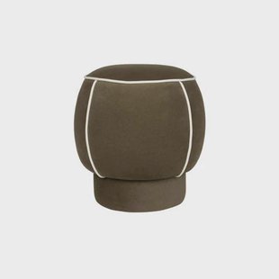 Housecraft Living Marina Poef Rond 45 cm Groen