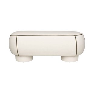 Housecraft Living Marina Bankje 121 cm Wit