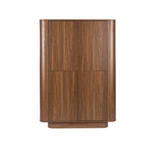 Housecraft Living Almira Kast Hout/ Marmerlook Walnootkleur