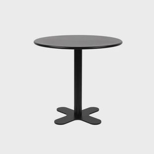 Housecraft Living bistrotafel Sanjay Sanjay Bistrotafel/ Tuintafel/ Balkontafel Zwart