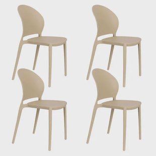 Housecraft Living tuinstoel Sjoerd (set van 4)