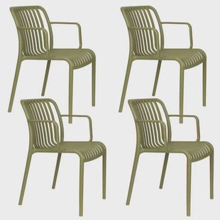 Housecraft Living tuinstoel Mante (set van 4)