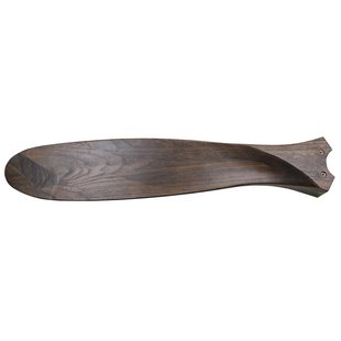 ECO GENUINO plafondventilator zwart/notenhout 122 CasaFan - Woonkamer - Modern
