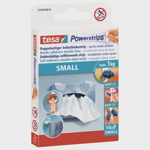 Tesa Powerstrips Small 1kg - 14 Stuks