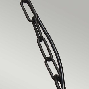 Klampenborg buiten hanglamp, IP44, zwart Elstead - Terras - Landhuis / Rustiek - Roestvrij staal - 1 lamp