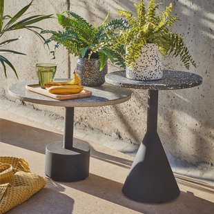 Kave Home Bijzettafel 'Delano' 40cm, kleur Zwart