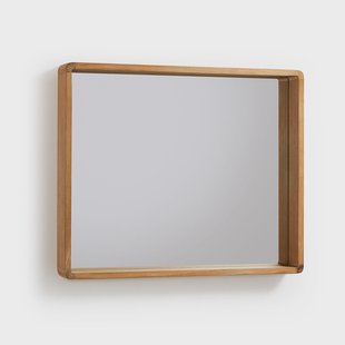 Kave Home Spiegel 'Kuveni' 65 x 80cm, kleur Teak