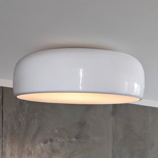 Smithfield C plafondlamp FLOS - Woonkamer - Designer - Metaal - Rond