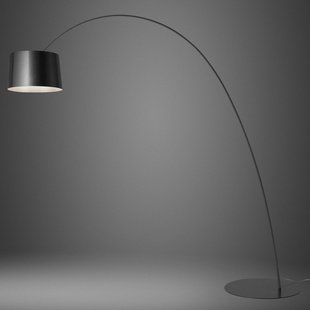 Twiggy MyLight LED vloerlamp, grafiet, CCT Twiggy LED MyLight Foscarini - Woonkamer - Designer - Kunststof - 1 lamp