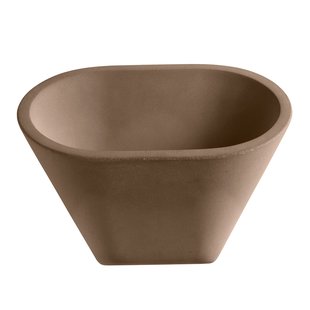 Aplomb wandlamp, bruin, R7s Aplomb R7s Foscarini - Woonkamer - Designer - Beton - Meerdere lampen