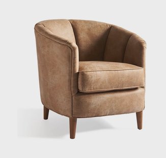 Rivièra Maison Fauteuil 'Rue Royale' Pellini, kleur Camel
