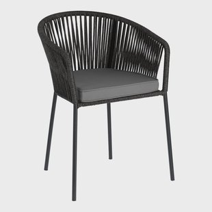 Kave Home Tuinstoel 'Yanet', kleur Zwart