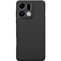 Just in Case Soft Design Oppo Find X9 Back Cover Zwart