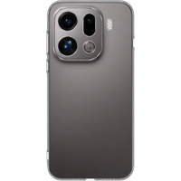 Just in Case Soft Design Oppo Find X9 Pro Back Cover Transparant