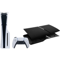PlayStation 5 Slim Disc Edition + Covers Zwart