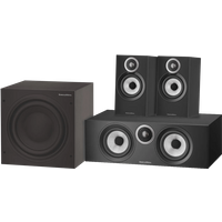 Bowers & Wilkins HTM6 S3 + 607 S3 + ASW608 Zwart
