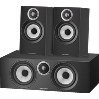 Bowers & Wilkins HTM6 S3 + 607 S3 (per paar) Zwart