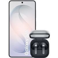 Samsung Galaxy S26 256GB Wit 5G + Samsung Galaxy Buds4 Pro Zwart