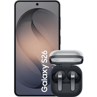 Samsung Galaxy S26 512GB Zwart 5G + Samsung Galaxy Buds4 Pro Zwart