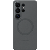 Samsung Galaxy S26 Ultra Siliconen Back Cover met Magneet Zwart