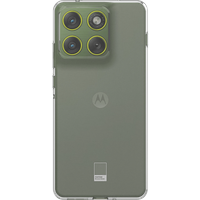 Just in Case Soft Design Motorola Edge 70 Back Cover Transparant