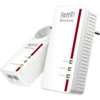 FRITZ!Powerline 1260E WLAN Set International WiFi 1200 Mbps 2 adapters