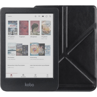 Kobo Clara Colour Zwart + BlueBuilt Book Case Zwart