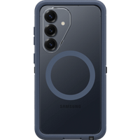 OtterBox Defender Samsung Galaxy S26 Back Cover met Magneet Transparant Blauwe Rand