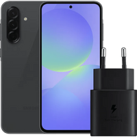 Samsung Galaxy A36 128GB Zwart 5G Enterprise Editie + Samsung Oplader 25 Watt Zwart