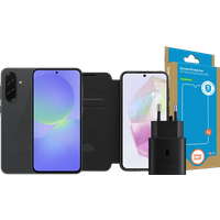 Samsung Galaxy A36 128GB Zwart 5G Enterprise Editie + Compleet Accessoirepakket