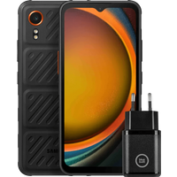Samsung Galaxy Xcover 7 128GB Zwart 5G Enterprise Edition + Samsung Oplader 25W Zwart