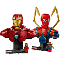 LEGO Marvel bustes set 76326 + 76327