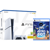 PlayStation 5 Slim Disc Edition + Astro Bot + Extra Controller Wit