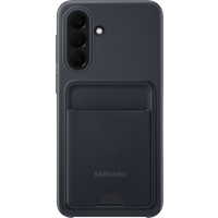 Samsung Galaxy A37 Card Slot Back Cover Zwart