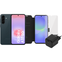 Samsung Galaxy A37 256GB Donkergroen 5G + Compleet Accessoirepakket