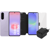 Samsung Galaxy A37 128GB Roze 5G + Compleet Accessoirepakket