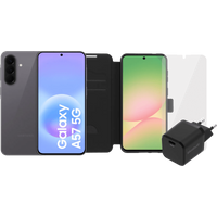 Samsung Galaxy A57 256GB Grijs 5G + Compleet Accessoirepakket