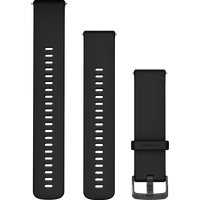 Garmin Siliconen Bandje Zwart 22mm