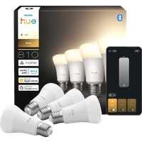 Philips Hue A60 White E27 810lm 4-pack