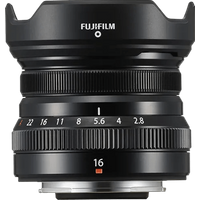 Fujifilm XF 16mm f/2.8 R Zwart