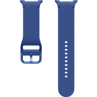 Samsung Galaxy Watch 8 Series Siliconen Sport Bandje Blauw M/L
