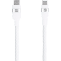 BlueBuilt Usb C naar Lightning Kabel 3m Nylon Wit