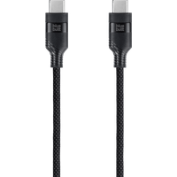 BlueBuilt Usb C naar Usb C Kabel 1,5m Nylon Magnetisch Zwart