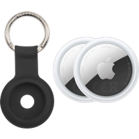 Apple AirTag 2 (2-Pack) + BlueBuilt Apple AirTag Sleutelhanger