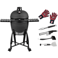 Grill Guru Prime Matte Black Large Starterspakket