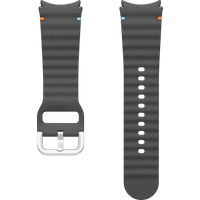 Samsung Siliconen Sport Bandje 20mm Donkergrijs S/M