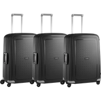 Samsonite S'Cure Spinner 69cm Black Triple Kofferset