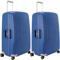 Samsonite S'Cure Spinner 75cm Duo Pack Dark Blue