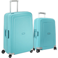 Samsonite S'Cure Spinner 55+75cm Aqua Blue
