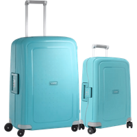Samsonite S'cure Spinner 55+69cm Aqua Blue Kofferset